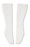 AZO2 School Socks (White) (Fashion Doll)