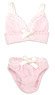 Ribbon Brassiere & Shorts Set (Pink) (Fashion Doll)