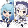 Kono Subarashii Sekai ni Shukufuku o! 2 Petanko Trading Acrylic Strap (Set of 8) (Anime Toy)