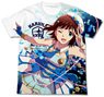 The Idolm@ster Platinum Stars Haruka Amami Special Ver. Full Graphic T-shirt White S (Anime Toy)