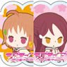 Love Live! Sunshine!! Acrylic Badge Cherry-blossom Viewing Ver (Set of 9) (Anime Toy)