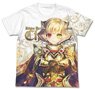 Shironeko Project Divine Hero of Light and Flame Charlotte Full Graphic T-Shirts White S (Anime Toy)