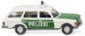 (HO) Mercedes-Benz 250 T Police Car (Model Train)