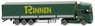 (HO) スカニア R 420 トップライン フラットベット トレーラートラック `Rinnen` (鉄道模型)
