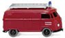 (HO) VW T1 Van Fire Truck (Model Train)