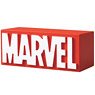 Metal Figure Collection Marvel Logo Collection Red (Completed)