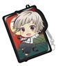 Bungo Stray Dogs Tojicolle Die-cut Pass Case -Hanafuda Design- (Atsushi Nakajima) (Anime Toy)