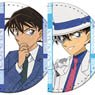 [Detective Conan] Trading Synthetic Leather Badge (Set of 9) (Anime Toy)