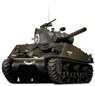Vs Tank 27MHz Battle Tank M4A3 Sherman (105mm Turret) BB (RC Model)