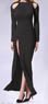 1/6 Bare Shoulder Evening Dress Set Black (Fashion Doll)