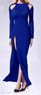 1/6 Bare Shoulder Evening Dress Set Blue (Fashion Doll)