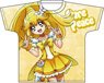 All Pretty Cure Full Color Print T-Shirts [Smile PreCure] Cure Peace S (Anime Toy)