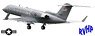 Gulfstream C-20H U.S. Air Force [Low Visibility] w/2 Type Low Visibility Decals (Plastic model)