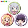 [Ero Manga Sensei] Kanachibi Can Badge Set (Set of 3) (Anime Toy)