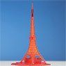 Geocraper Tokyo Tower Illumination Color (Clear Red) (Completed)