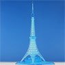 Geocraper Tokyo Tower Illumination Color (Clear Blue) (Completed)
