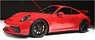 ポルシェ 911 GT3 2017 レッド/ブラックホイール (ミニカー)