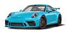 ポルシェ 911 GT3 2017 ブルー (ミニカー)