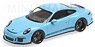 Porsche 911 GT3 2017 Gulf Blue/Black Logo (Diecast Car)