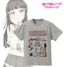 ラブライブ！サンシャイン!! ラインアートTシャツ (黒澤ダイヤ) メンズ(サイズ/L) (キャラクターグッズ)