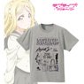 ラブライブ！サンシャイン!! ラインアートTシャツ (小原鞠莉) メンズ(サイズ/S) (キャラクターグッズ)