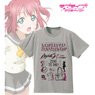 ラブライブ！サンシャイン!! ラインアートTシャツ (黒澤ルビィ) レディース(サイズ/S) (キャラクターグッズ)