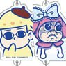 Osomatsu-san x Sanrio Characters Connectable Acrylic Key Ring A (Set of 21) (Anime Toy)