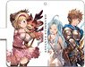 Granblue Fantasy Notebook Type Smartphone Case [Gran & Lyria & Djeeta & Vyrn] (Anime Toy)
