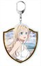 High School Fleet Big Key Ring Wilhelmina Seashore Ver (Anime Toy)