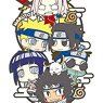 Rubber Mascot Naruto: Shippuden Three man cell! (Set of 6) (Anime Toy)