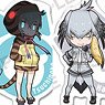 Kemono Friends Clear Clip Badge (Set of 10) (Anime Toy)