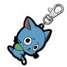 [Fairy Tail the Movie: Dragon Cry] `Bocchi-kun` Rubber Mascot Happy (Anime Toy)