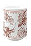 Monster Hunter XX Japanese Pattern Cup Red (Anime Toy)