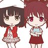 Saekano: How to Raise a Boring Girlfriend Flat Nendoroid Plus Collectible Rubber Straps 6 pieces (Anime Toy)