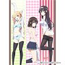 Saekano: How to Raise a Boring Girlfriend Flat Comforter Cover (Megumi & Eriri & Utaha) (Anime Toy)