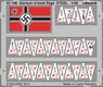 German U-boat flags Photo-Etched Parts (for Trumpeter) (Plastic model)