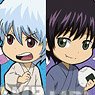 Gin Tama Square Can Badge Collection (Set of 7) (Anime Toy)