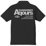 Love Live! Sunshine!! Aqours Polo Shirt Black S (Anime Toy)