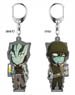 Blood Blockade Battlefront Both Sides Acrylic Key Ring Zed Obrien (Anime Toy)