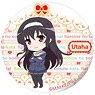 Saekano: How to Raise a Boring Girlfriend Flat Polyca Badge Utaha Kasumigaoka Deformed (Anime Toy)