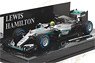 メルセデス AMG ペトロナス F1 チーム W07 ハイブリッド ルイス・ハイミルトン ブラジルGP 2016 ウィナー (レインタイヤ/ヘルメット イン ゴールド) (ミニカー)