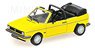 Volkswagen Golf Cabriolet 1980 Yellow (Diecast Car)