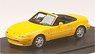 Eunos Roadster (NA6C) J-Limited Sunburst Yellow (Diecast Car)