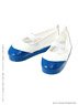 50 Indoor Shoes (White x Blue) (Fashion Doll)