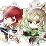 Chara-Forme Fire Emblem: Heroes Acrylic Strap Collection (Set of 6) (Anime Toy)