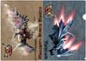 Monster Hunter XX A4 Clear File Valfalk & Massacre Demon Diablos (Anime Toy)