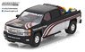 2015 Chevy Silverado in Black with Safety Equipment in Truck Bed (ミニカー)