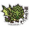 Capcom x B-Side Label Sticker Monster Hunter Queen of Land. (Anime Toy)
