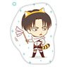 Rascal x Attack on Titan Die-cut Cushion Levi Ver. (Anime Toy)