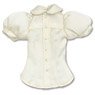 PNS Simple Round Collar Blouse (Cream) (Fashion Doll)